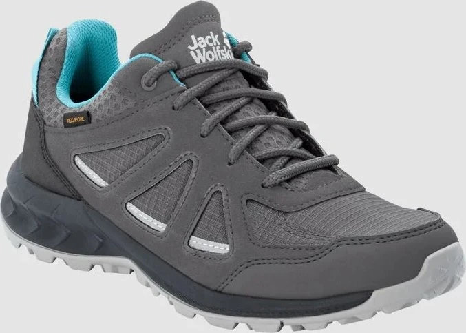 Jack Wolfskin Woodland 2 Texapore Low grey/light blue (Damen)