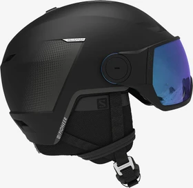 Salomon Pioneer LT Visor Helm schwarz (Herren)