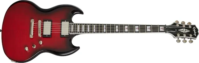 Epiphone Prophecy SG Red Tiger Aged Gloss