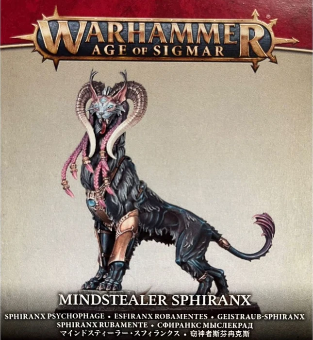 Games Workshop Warhammer Age of Sigmar Warcry - Slaves to Darkness - Mindstealer Sphiranx