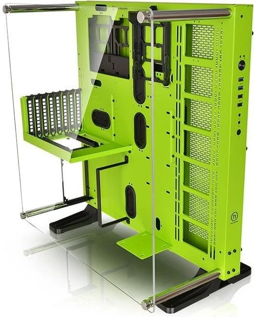 Thermaltake Core P5 grün, Acrylfenster