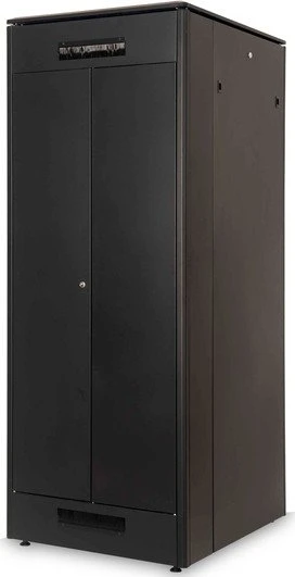 Digitus Professional Unique Serie Serverschrank 42HE, Sicherheitsglastür, IP2X, schwarz, 1000mm tief