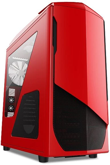 NZXT Phantom 530 rot, Acrylfenster