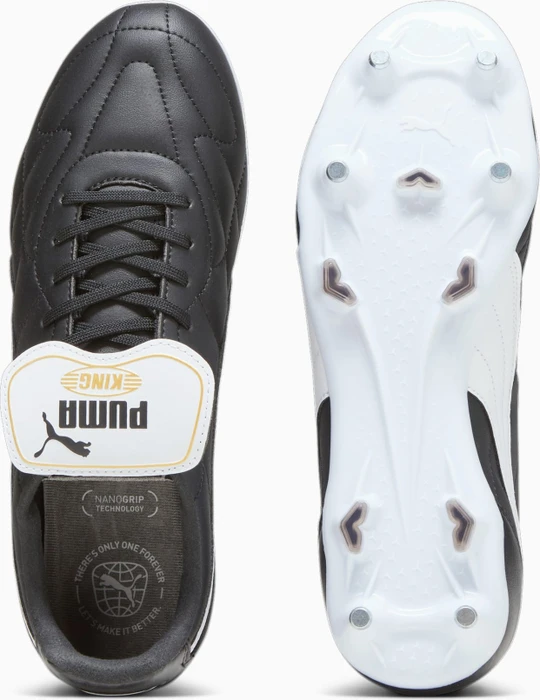 Puma King TOP MxSG puma black/puma white/puma gold