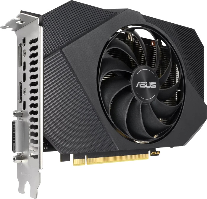 ASUS Phoenix GeForce RTX 3050 V2, PH-RTX3050-8G-V2, 8GB GDDR6, DVI, HDMI, DP