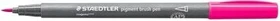 Staedtler pigment brush pen 371 magenta