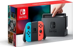 Nintendo Switch schwarz/blau/rot