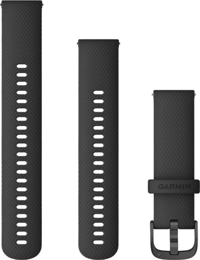 Garmin Schnellwechsel Silikon Armband 22mm black/slate