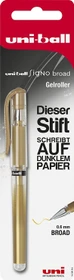 Uni-Ball Signo Broad UM-153 Gelroller gold/transparent