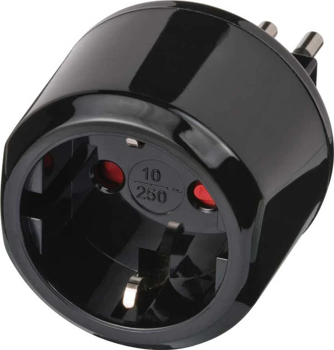 Brennenstuhl Travel Adapter Schutzkontakt/Italien