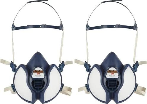 3M Serie 4000+ 4251+ FFA1P2 R D Atemschutz-Halbmaske