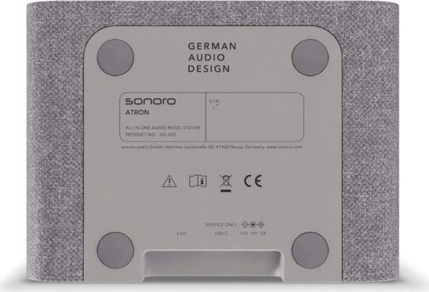 Sonoro Atron perlgrau/silber
