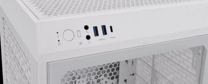 Thermaltake The Tower 200 Snow, weiß, Glasfenster, Mini-ITX