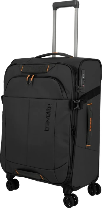 Travelite Briize 4-Rad Trolley M schwarz
