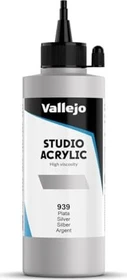 Vallejo Studio Acrylic silver, 200ml