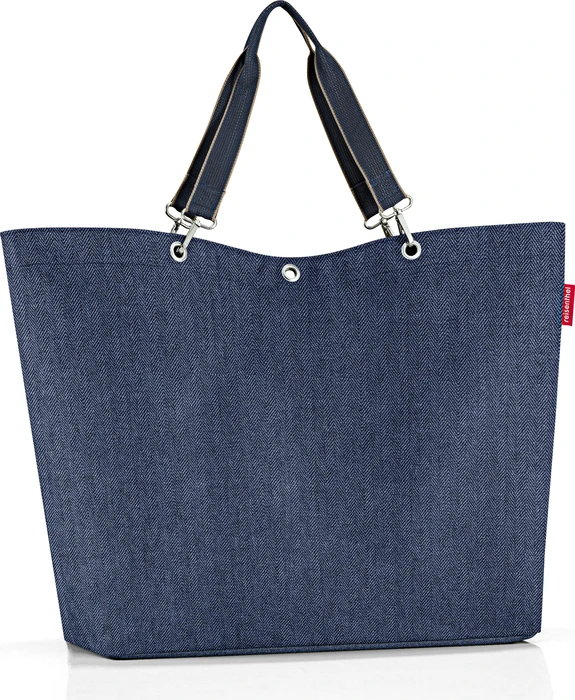 Reisenthel XL Shopper herringbone dark blue