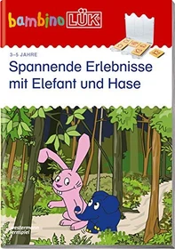 bambino LÜK Wahrnehmung und Konzentration Spannende Erlebnisse mit Elefant und Hase