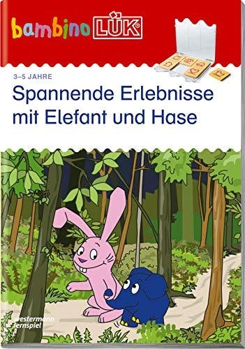 bambino LÜK Wahrnehmung und Konzentration Spannende Erlebnisse mit Elefant und Hase
