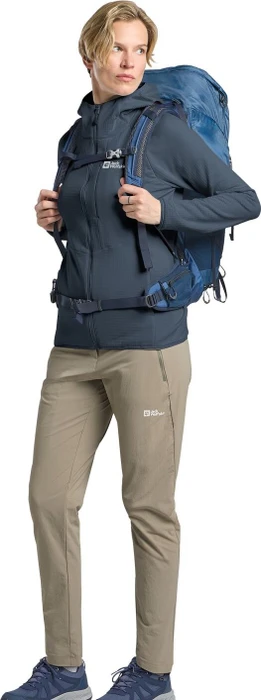 Jack Wolfskin Kolbenberg Hooded FZ Jacke midnight sky (Damen)