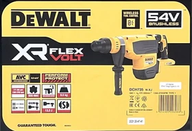 DeWalt DCH735N 54V XR FlexVolt Akku-Bohr-/Meißelhammer solo