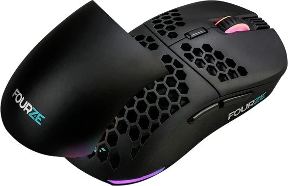 FourZE GM900 Wireless Gaming Mouse schwarz, USB