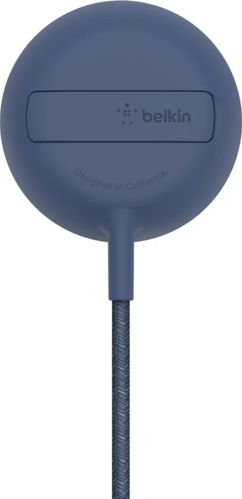 Belkin BoostCharge Pro tragbares drahtloses Ladepad mit MagSafe 15W blau