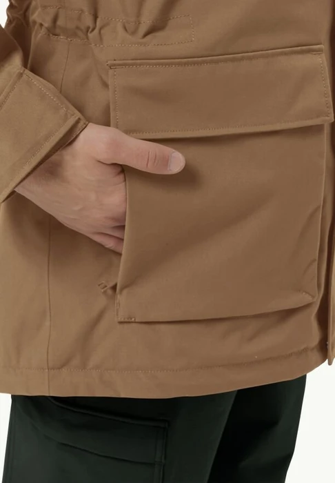 Jack Wolfskin Glacier Canyon Funktionsmantel chipmunk (Herren)