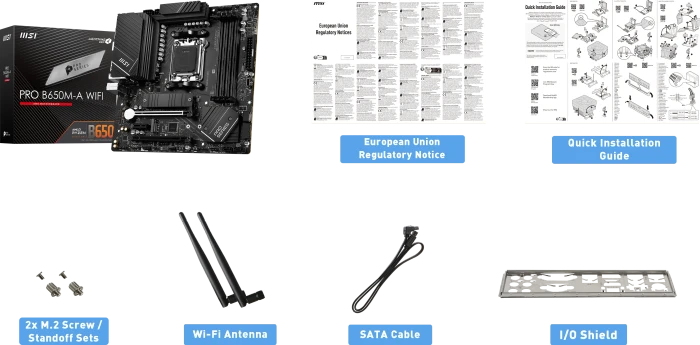 MSI PRO B650M-A WIFI (AMD AM5)