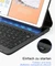 Inateck Ultraleicht Tastatur für iPad 7/iPad 8/iPad 9, iPad Air 3, iPad Pro 10.5, schwarz, DE Vorschaubild