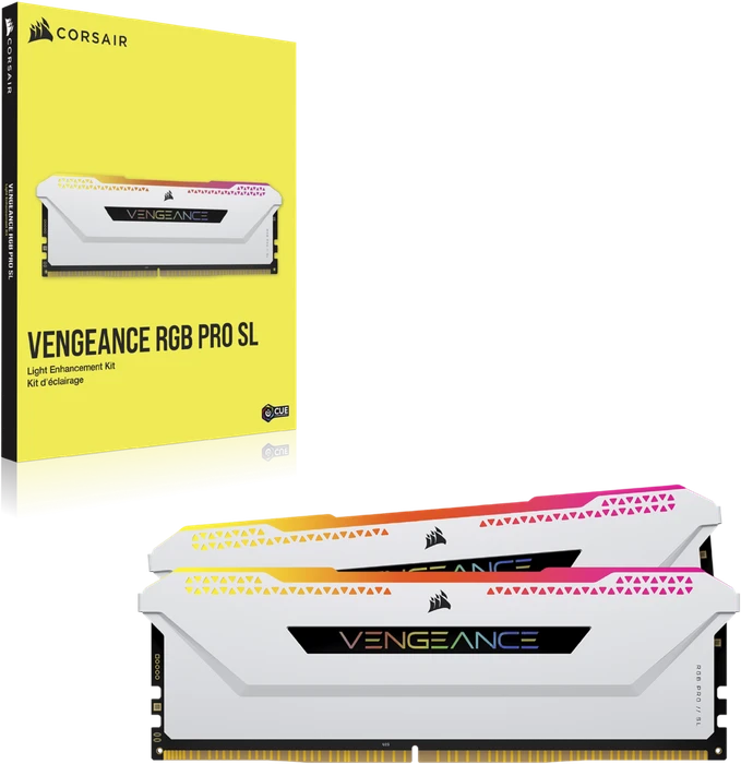 Corsair Vengeance RGB PRO SL Light Enhancement Kit, weiß