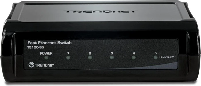 TRENDnet TE100 Desktop Switch, 5x RJ-45