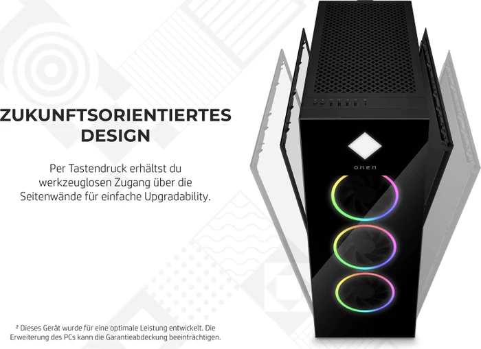 HP Omen 45L Desktop GT22-1004ng, Shadow Black, Core i9-13900K, 32GB RAM, 2TB SSD, GeForce RTX 4080