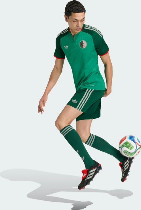 adidas FIFA WM 2026 Algerien Auswärtsshorts team dark green (Herren)