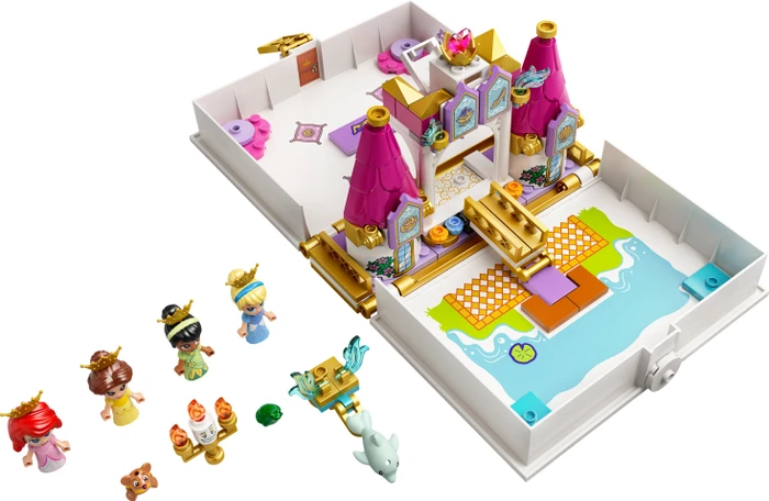 LEGO Disney Princess - Märchenbuch Abenteuer mit Arielle, Belle, Cinderella und Tiana