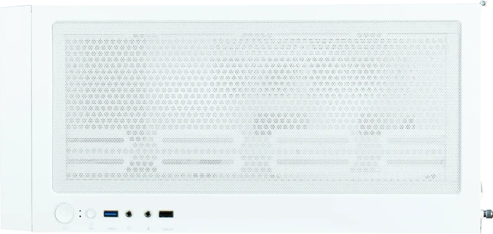 Zalman S5 Neo White, weiß, Glasfenster