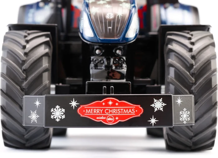 SIKU New Holland Weihnachtstraktor