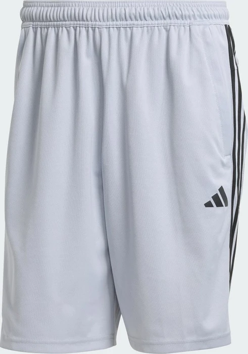 adidas Train Essentials Piqué 3-Streifen Trainingshose kurz halo silver/black (Herren)