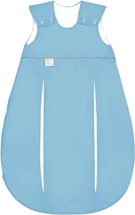 Odenwälder BabyNest Prima Klima Jersey Babyschlafsack uni sky blue