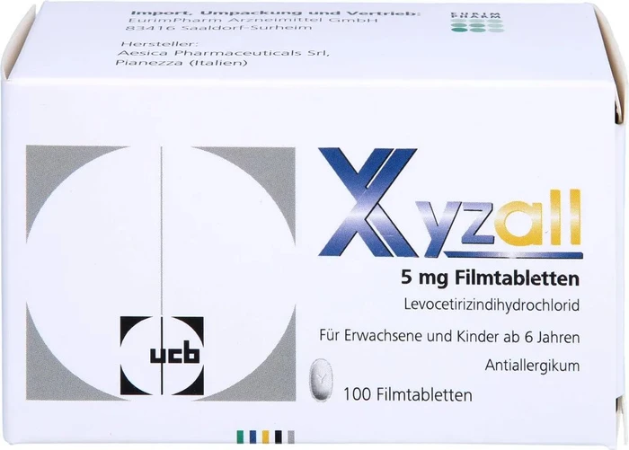 EurimPharm Xyzall 5mg Filmtabletten, 100 Stück