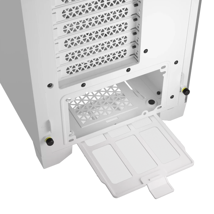 Corsair 3000D Airflow, weiß, Glasfenster