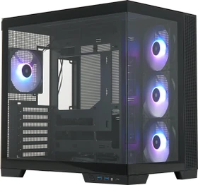 Silentware View A-RGB Black, Glasfenster