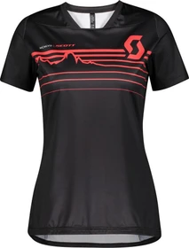 Scott Trail Vertic Trikot kurzarm schwarz (Damen)
