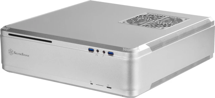 SilverStone Fortress FTZ01, silber, Mini-ITX