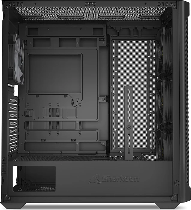 Sharkoon AK4W RGB Strip Black, Glasfenster