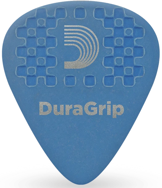 D'Addario Duralin Duragrip Pick, Medium/Heavy Gauge (1.0mm), 10-Pack
