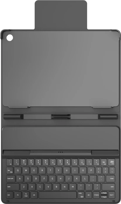 Samsung Neon Keyboard Case mit AI-Taste für Galaxy Tab S10 Lite/Tab S10 FE, schwarz, DE