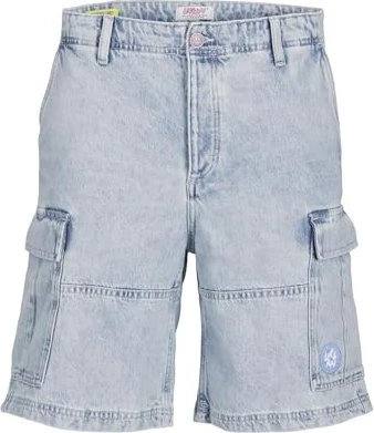 Jack & Jones Loose Shorts Jeans blue denim (Herren)