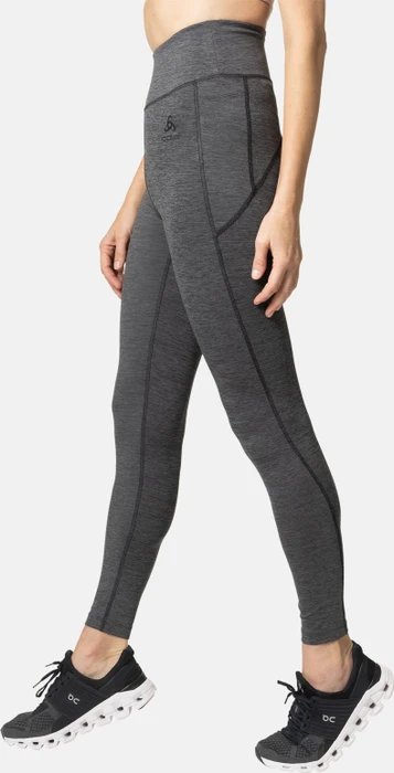 Odlo Active 365 Tight Hose lang black melange (Damen)