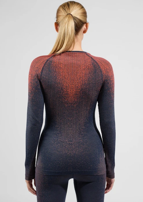 Odlo Blackcomb Baselayer Funktionsshirt langarm india ink (Damen)