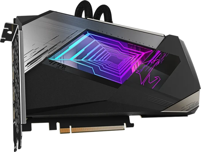 GIGABYTE AORUS GeForce RTX 4070 Ti Xtreme Waterforce 12G, 12GB GDDR6X, HDMI, 3x DP
